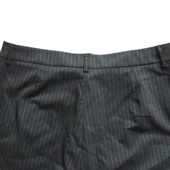 Le Redoute pants pinstripe vintage NWT new old stock grey white plus size 14 - Picture 9 of 11